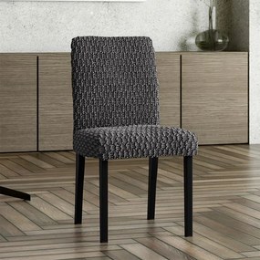 Gaico Huse bielastice MOSAICO gri închis scaun cu spatar 2 buc (45 x 45 x 50 cm)