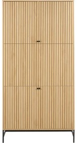 Dulap pentru haine OLIVIA 99x200 cm, stejar