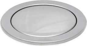Priză încorporabilă în blat Elevator GTV, 3 prize Schuko, gri, D:60 mm Gri, Metal/ Plastic, D:60 mm
