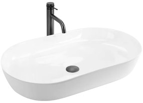 Lavoar ceramic pentru blat CLEO 71 alb - REA