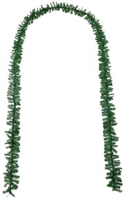 Ghirlanda artificială de crăciun 10 m verde cu 200 diode LED