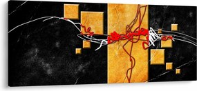 Tablou abstract - Dansatoare (120x50 cm)