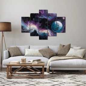 Tablou - Univers pictat (150x105 cm)