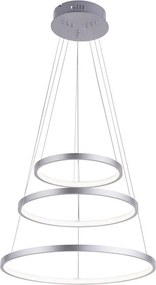 Lustră LED dimabilă suspendată pe cablu CIRCLE LED/15W/230V + LED/20W + LED/25W