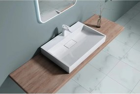Lavoar din compozit pe blat Rune Garm 70 cm