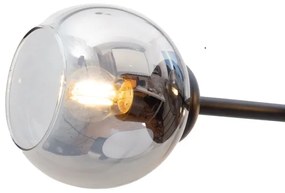 Lustră pe cablu LATIL 4xE27/60W/230V negru