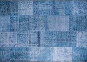 Covor JAZZ CHENILLE, 75x150 cm, forma dreptunghiulara, poliester, alba