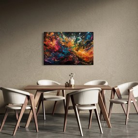 Tablou - Abstracția culorilor II. (90x60 cm)