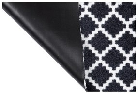 Covoraș intrare Zala Living Elegance, 50 x 70 cm, negru-alb