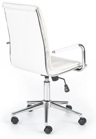 Scaun Porto 2 piele ecologica alb