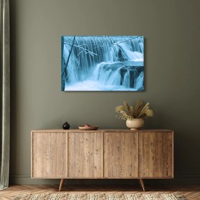 Tablou - cascadele închețate (90x60 cm)