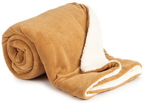 Pătură din imitație blăniță 4Home maro, 150 x 200 cm