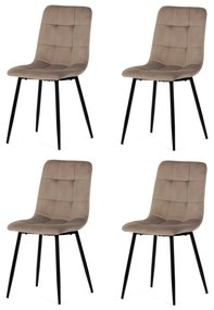 Set de scaune de sufragerie CT-281 CRM4, 4 buc