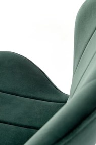 Set 6 scaune K538 velvet verde