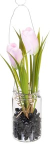 Plantă artificială (înălțime 18 cm) Tulip – Ixia