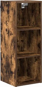 vidaXL Dulap suspendat Stejar fumuriu 30 x 29,5 x 80 cm Lemn compozit