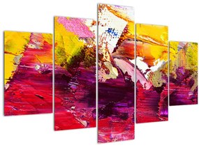 Tablou cu abstracție - pictura (150x105 cm)