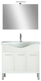 Mobilier complet de baie Nerva Prime 85 alb