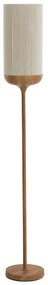 Lampadar în culoare naturală cu abajur textil (înălțime 159 cm) Dania – Light &amp; Living