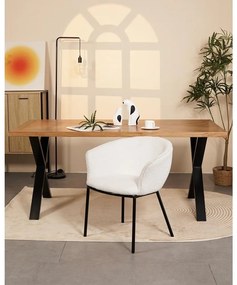 Scaun sufragerie Immy  (crem + negru). 1099148
