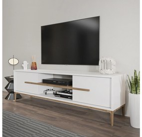 Dulap TV Eslametta (alb + Nuc). 1107292