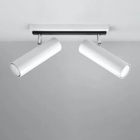 Spot DIREZIONE 2xGU10/40W/230V alb