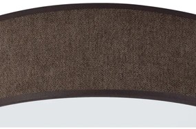 Duolla - Plafonieră LED CORTINA 26W 230V pr. 30 cm 4000K maro