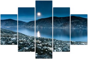 Tablou - Islanda noaptea (150x105 cm)