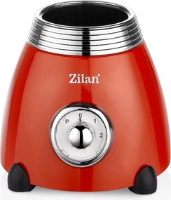 Blender RETRO Zilan ZLN7057 Rosu, capacitate 1.5 L, putere 500W, lame din otel