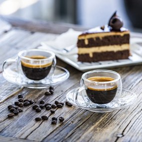 Pahare termo espresso 4Home Style Hot&Cool 80 ml, 2 buc.