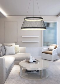 Lustra moderna suspendata LED cu telecomanda BALU