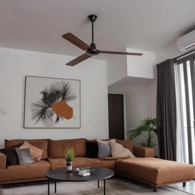 ZEVENTI - Ventilator de tavan TOFINO maro