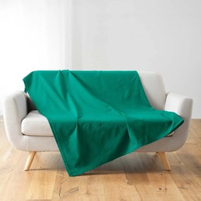 Cuvertură albastru-verde 180x220 cm Lucile – douceur d'intérieur