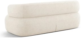 Canapea bej cu tapițerie din țesătură bouclé 178 cm Jenny – Micadoni Home