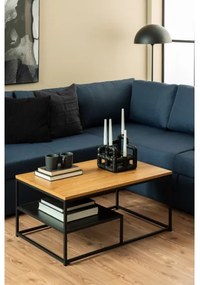 Masă de cafea CORA stejar/negru