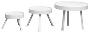 Set 3 masute laterale din metal, Zahara
