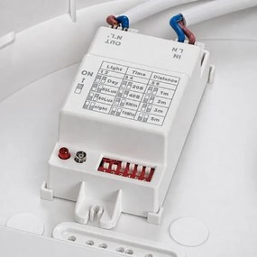 Rabalux 77236 - Ven plafonieră WELRO 1xE27/9W/230V IP65 Ø 30 cm albă