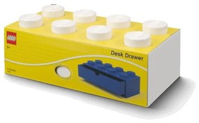 Cutie de birou cu sertar LEGO® Brick, 31,6 x 11,3 cm, alb