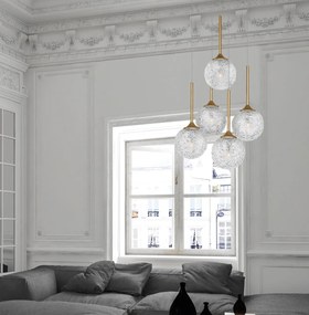 Lustra cu 5 pendule, moderna design deosebit MIRANO