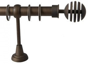 Galerie simpla saturn 25 mm maro (Alege marime: 140 cm)