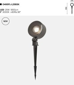 Proiector cu tarus pentru gradina IP65 LED Core