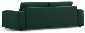 Canapea verde extensibilă 247 cm Jodie – Micadoni Home