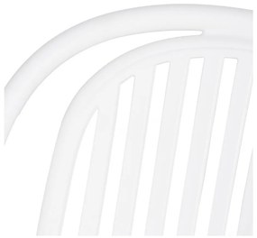 Scaun de dining alb din plastic Alia – Ixia