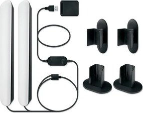 Philips - Set de 2 corpuri LED SMART GRADIENT RGBIC, dimabile, 8W/230V, Wi‑Fi