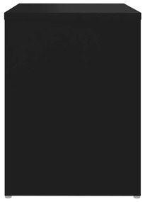 Noptiera, negru, 40 x 30 x 40 cm, PAL 1, Negru