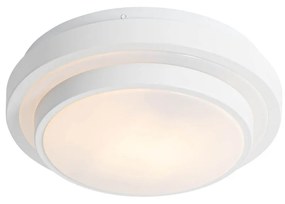 Plafoniera moderna alba 25 cm IP44 - Walden