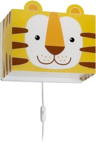 Dalber 64568 - Aplică perete copii LITTLE TIGER 1xE27/60W/230V