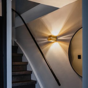 Aplica modernă aurie 9,7 cm - Transfer Groove