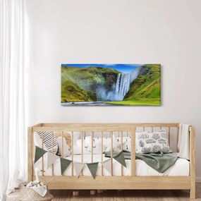 Tablou - Cascada Seljalandsfoss (120x50 cm)