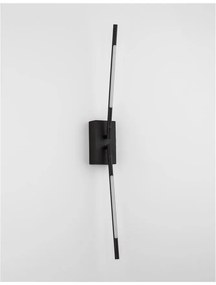 Aplica LED design modern RACCIO negru